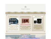 Tablet Screenshot of myanmarlacquerware.com